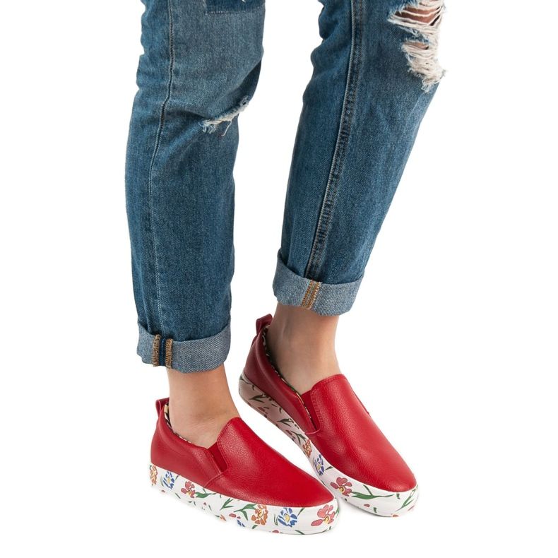 Groto Gogo Slip alla moda rosso 2