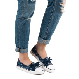 J. Star Sneakers basse blu navy 2