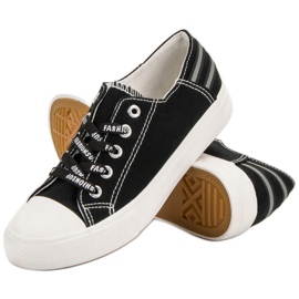 SHELOVET Scarpe da ginnastica basse nero 1