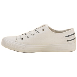 SHELOVET Scarpe da ginnastica basse bianco 1