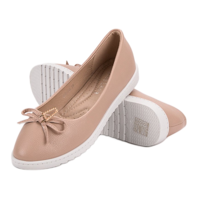 Miss Laura Ballerina Con Fiocco marrone 1