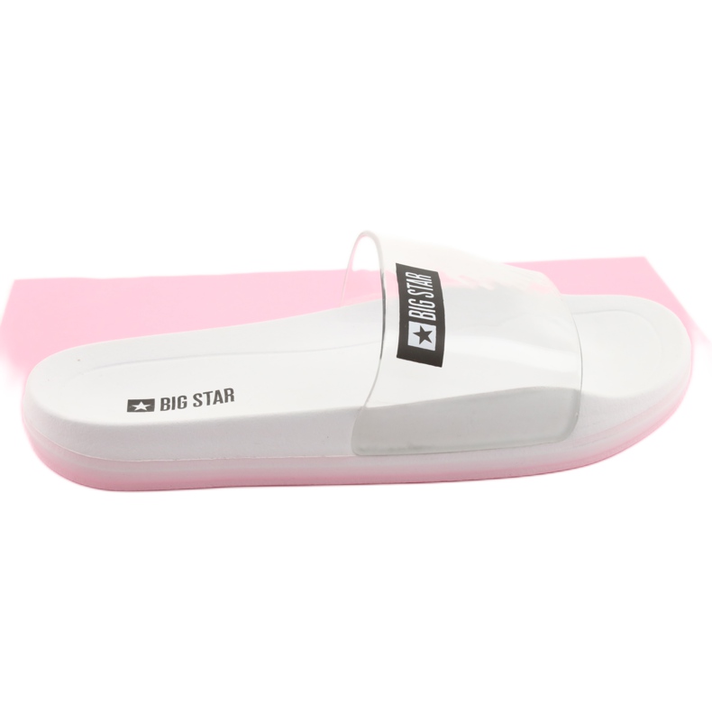 Sandali da donna Big Star 274A258 bianca nero 1
