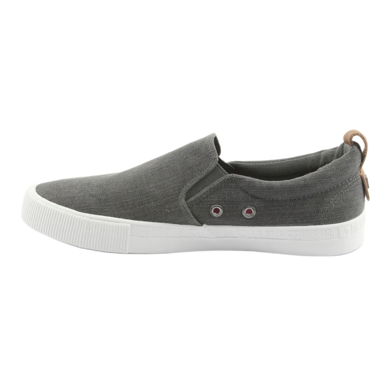 Sneakers slip-on Big Star 174162 grigio 2