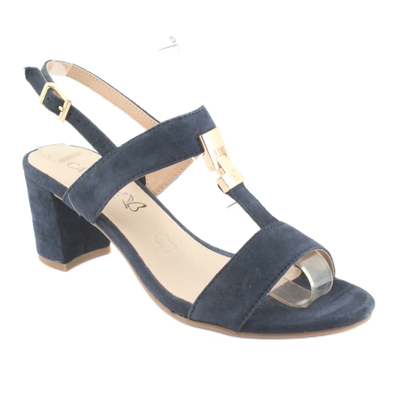 Sandali sul posto di Caprice 28303 blu navy 1