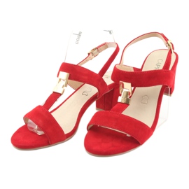Sandali Red Caprice 28303 sul post rosso 3