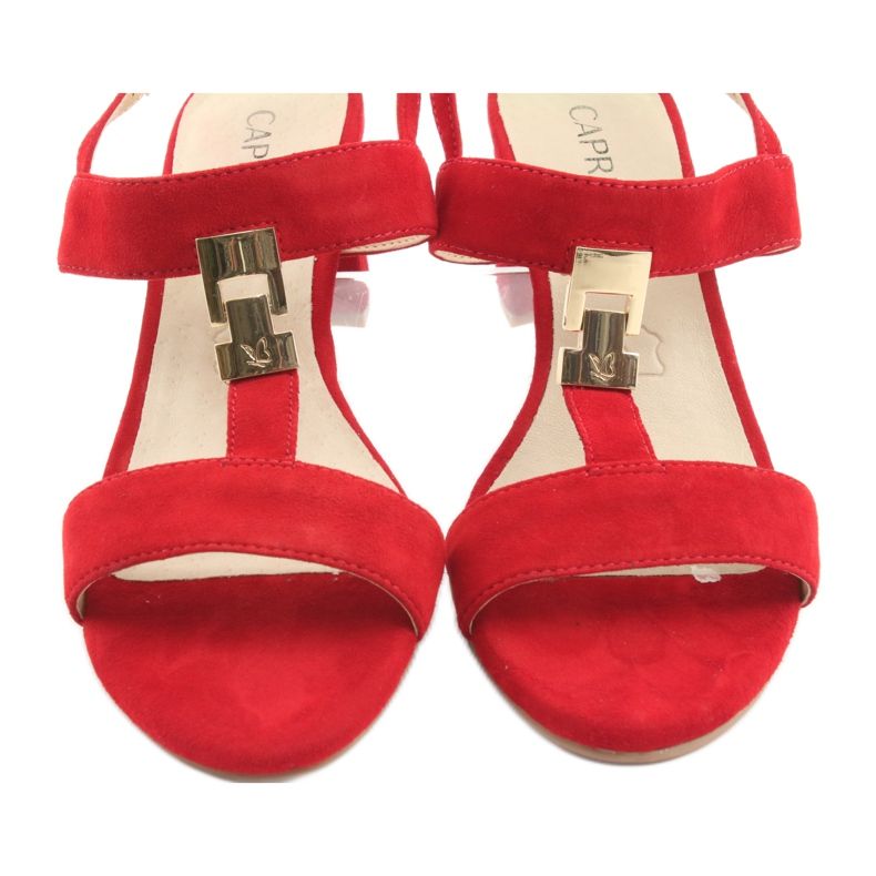 Sandali Red Caprice 28303 sul post rosso 4