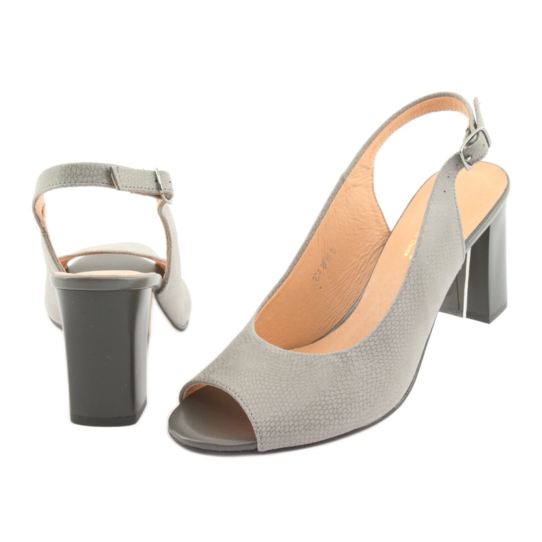 Sandali da donna outdoor grigi Espinto S274 grigio 4