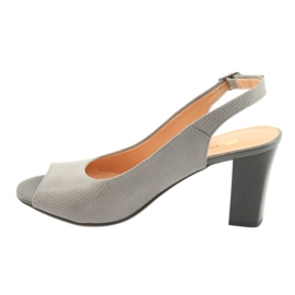 Sandali da donna outdoor grigi Espinto S274 grigio 2