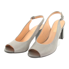 Sandali da donna outdoor grigi Espinto S274 grigio 3