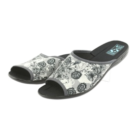 Pantofole da donna Adanex 23981 grigie nero grigio écru 3