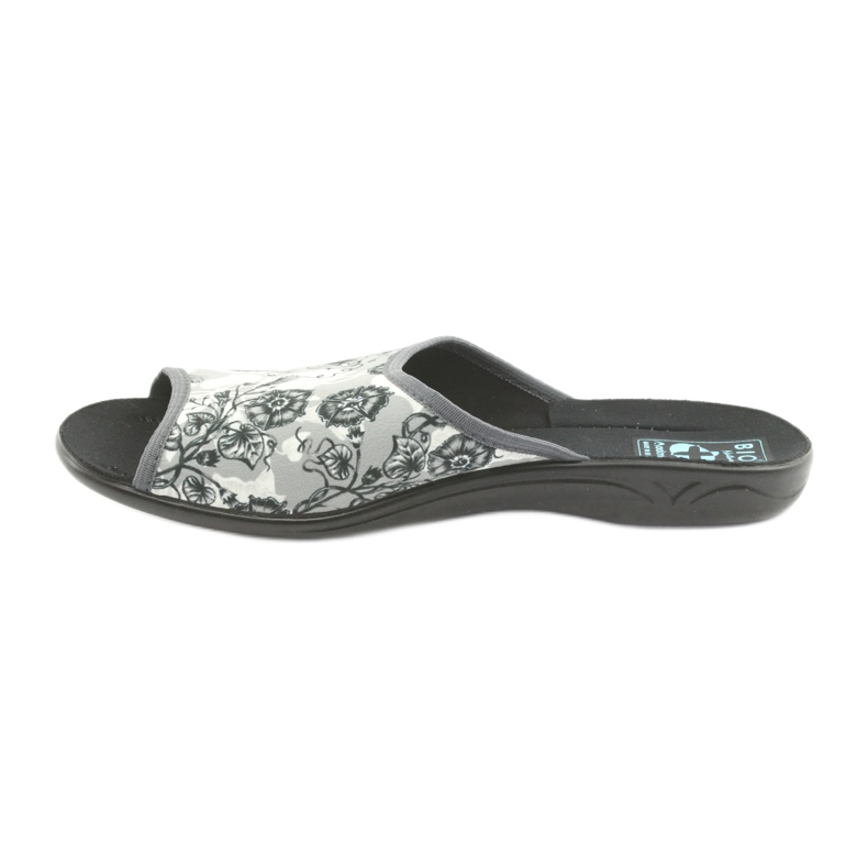 Pantofole da donna Adanex 23981 grigie nero grigio écru 2
