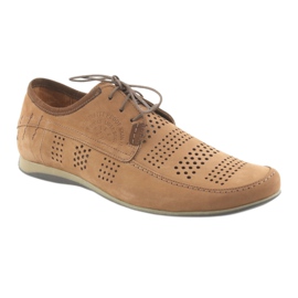 Scarpe sportive da uomo Riko 694 marrone chiaro 1