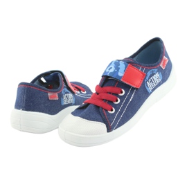 Scarpe per bambini Befado 251Y101 rosso blu navy blu 4