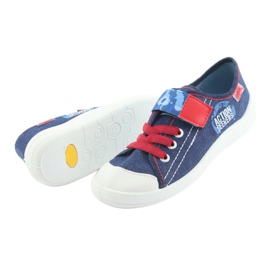 Scarpe per bambini Befado 251Y101 rosso blu navy blu 5