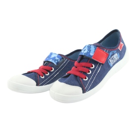 Scarpe per bambini Befado 251Y101 rosso blu navy blu 3