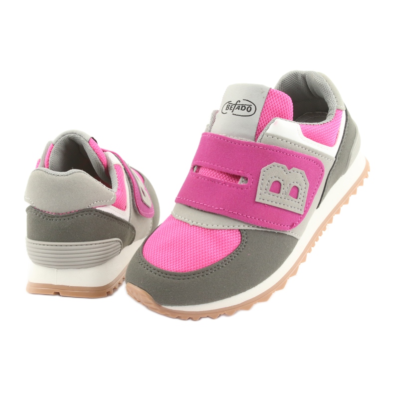 Scarpe per bambini Befado fino a 23 cm 516Y039 viola grigio 4
