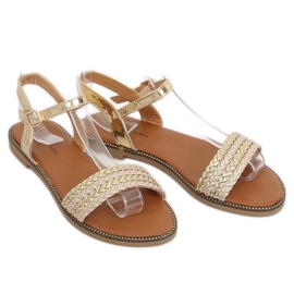 Sandali da donna dorati K-11 Gold d'oro 1