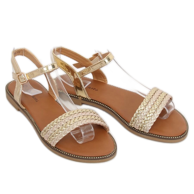 Sandali da donna dorati K-11 Gold d'oro 1