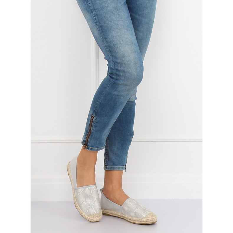 Espadrillas grigie da donna A629-ESP-1 Grey grigio 1