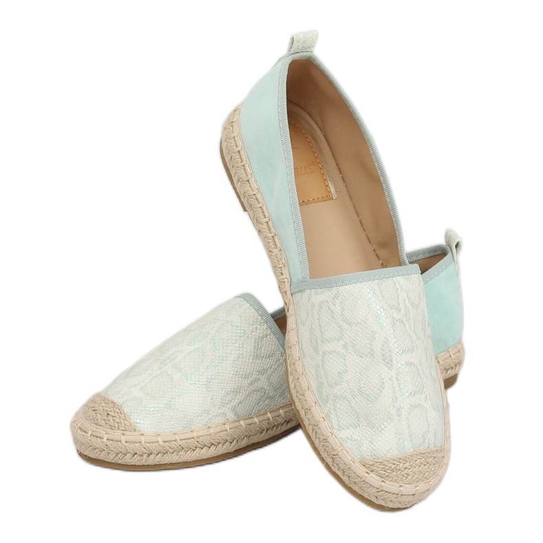 Espadrillas da donna Mint A629-ESP-1 Verde 1