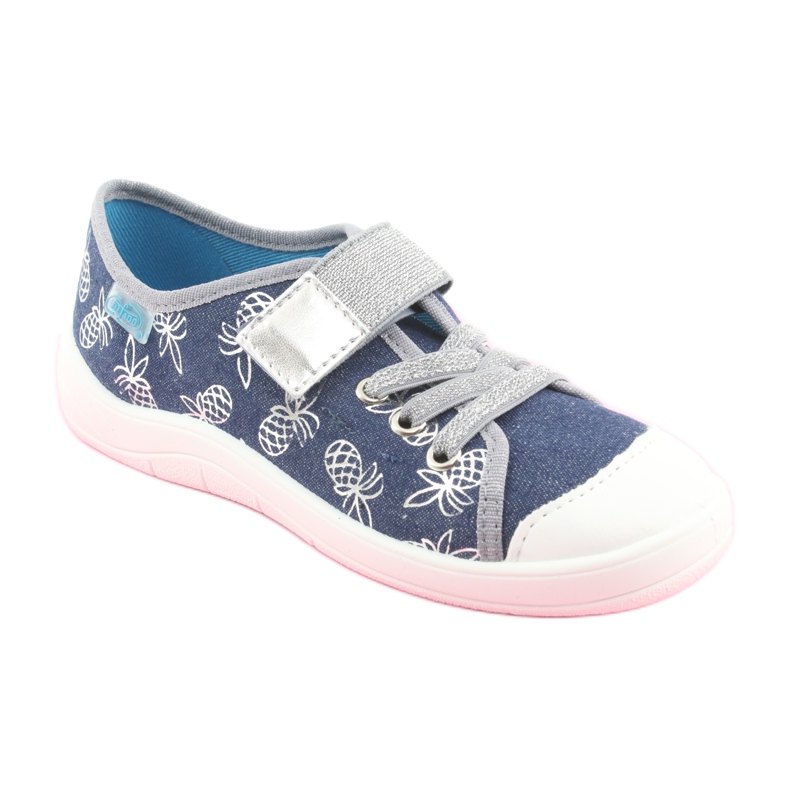 Scarpe per bambini Befado 251Y125 grigio blu navy 1
