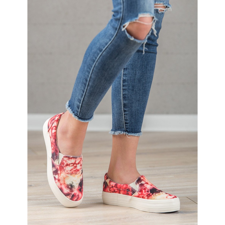 SHELOVET Slip casual rosa 1