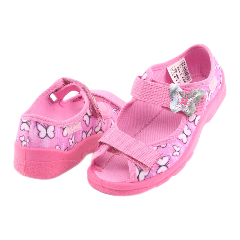 Scarpe per bambini Befado 969X134 viola rosa 4