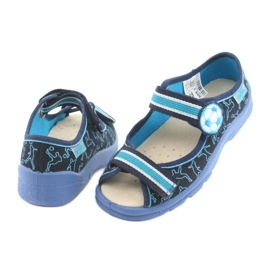 Scarpe per bambini Befado 869Y130 blu blu navy 4