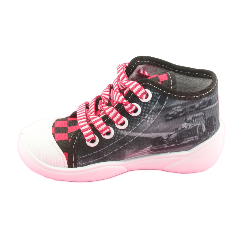 Scarpe per bambini Befado 218P050 nero grigio rosso 2