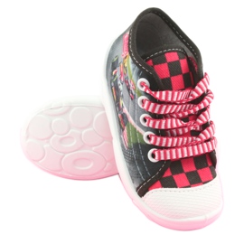 Scarpe per bambini Befado 218P050 nero grigio rosso 3