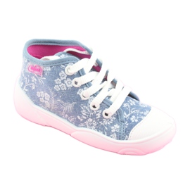 Scarpe per bambini Befado 218P056 bianca blu 1