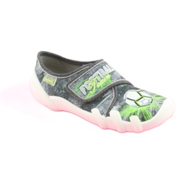 Scarpe per bambini Befado 273Y254 nero grigio verde 1