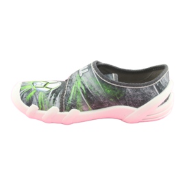 Scarpe per bambini Befado 273Y254 nero grigio verde 2