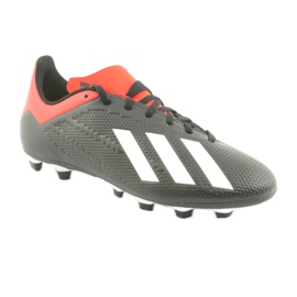 Scarpe da calcio Adidas X 18.4 Fg M BB9375 nero 1