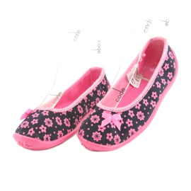 Scarpe per bambini Befado 980X093 nero rosa 3
