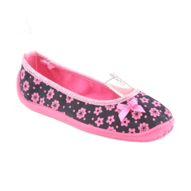 Scarpe per bambini Befado 980X093 nero rosa 1