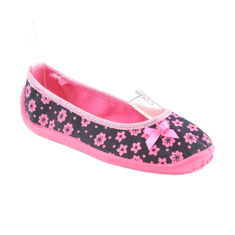 Scarpe per bambini Befado 980X093 nero rosa 1