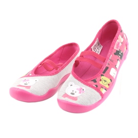 Scarpe per bambini Befado 116X226 grigio rosa 3