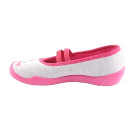 Scarpe per bambini Befado 116X226 grigio rosa 2