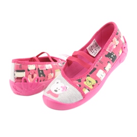 Scarpe per bambini Befado 116X226 grigio rosa 4