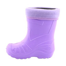 Stivali da pioggia viola per bambini Befado 162X102 2
