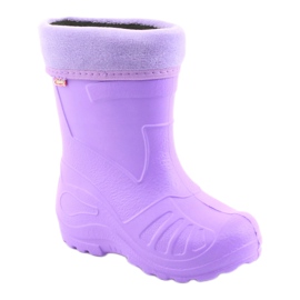 Stivali da pioggia viola per bambini Befado 162X102 1