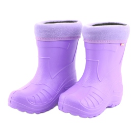 Stivali da pioggia viola per bambini Befado 162X102 3