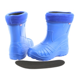 Stivali da pioggia per bambini Befado 162x106 blu 4