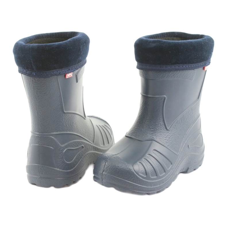 Scarpe per bambini Befado galosce blu navy 162y103 4