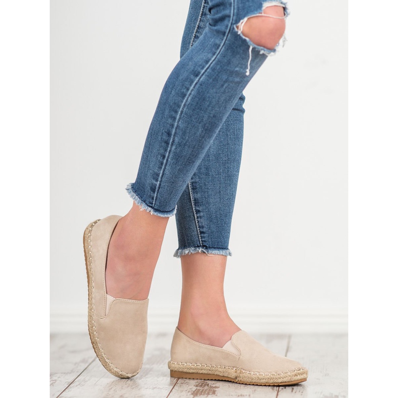 Primavera Espadrillas in camoscio marrone 1