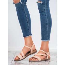 SHELOVET Sandali casual marrone 1