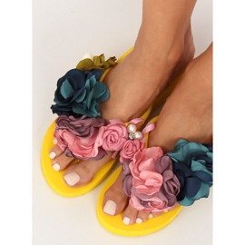 Giallo FM5050 Suole in schiuma gialla multicolore 2