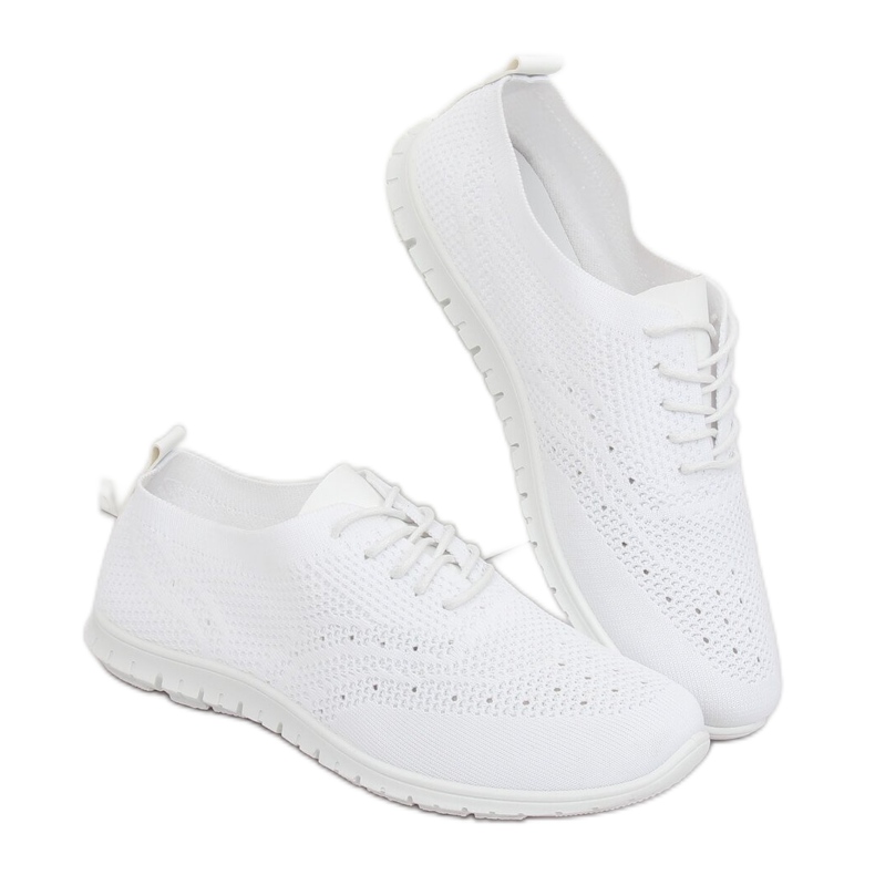Bianco BO-2 Scarpe sportive bianche bianca 1