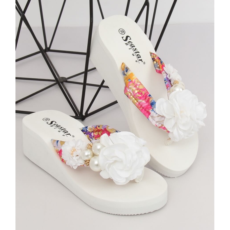 Bianco CK93P Suola in schiuma bianca multicolore 1